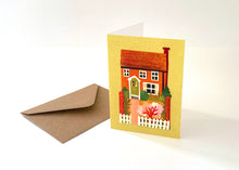 Load image into Gallery viewer, 'Houses' set of six mini cards