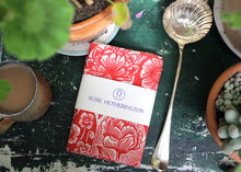 Load image into Gallery viewer, 'Poppy & Peony' Tea Towel