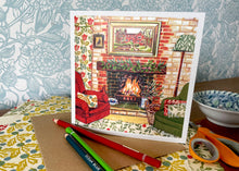Load image into Gallery viewer, 'Brickwall House' greetings card