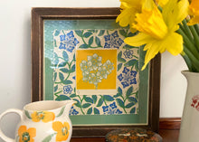 Load image into Gallery viewer, 'Narcissi' framed artwork