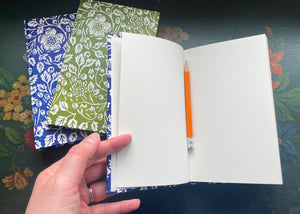 'Wild Rose' Notebooks with plain paper