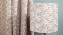 Load image into Gallery viewer, 'Filigree' Drum Shade in pale blush