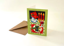 Load image into Gallery viewer, 'Christmas' set of six mini cards

