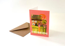 Load image into Gallery viewer, 'Houses' set of six mini cards
