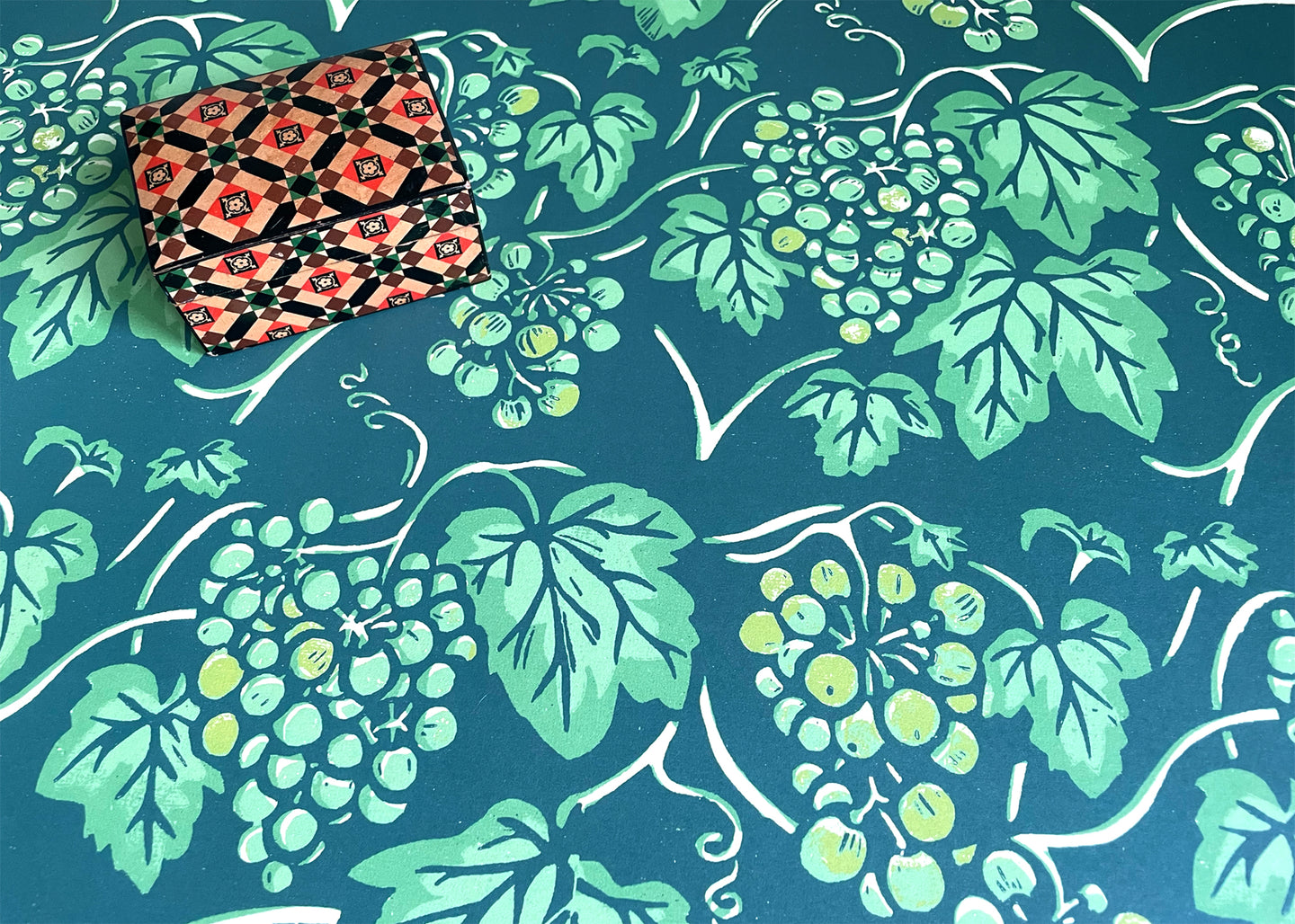 'Grape' wrapping paper