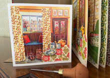 Load image into Gallery viewer, &#39;Boots &amp; Basket&#39; greetings card
