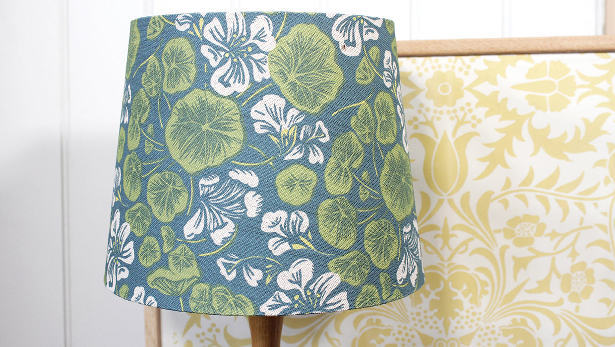 'Pepperpot' Empire Shade in Blue Green